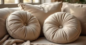 Coussins ronds sur-mesure : pour une déco qui vous ressemble