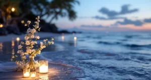 Marées & minuit du bleu ciel au bleu marine pour sublimer les mariages au soleil