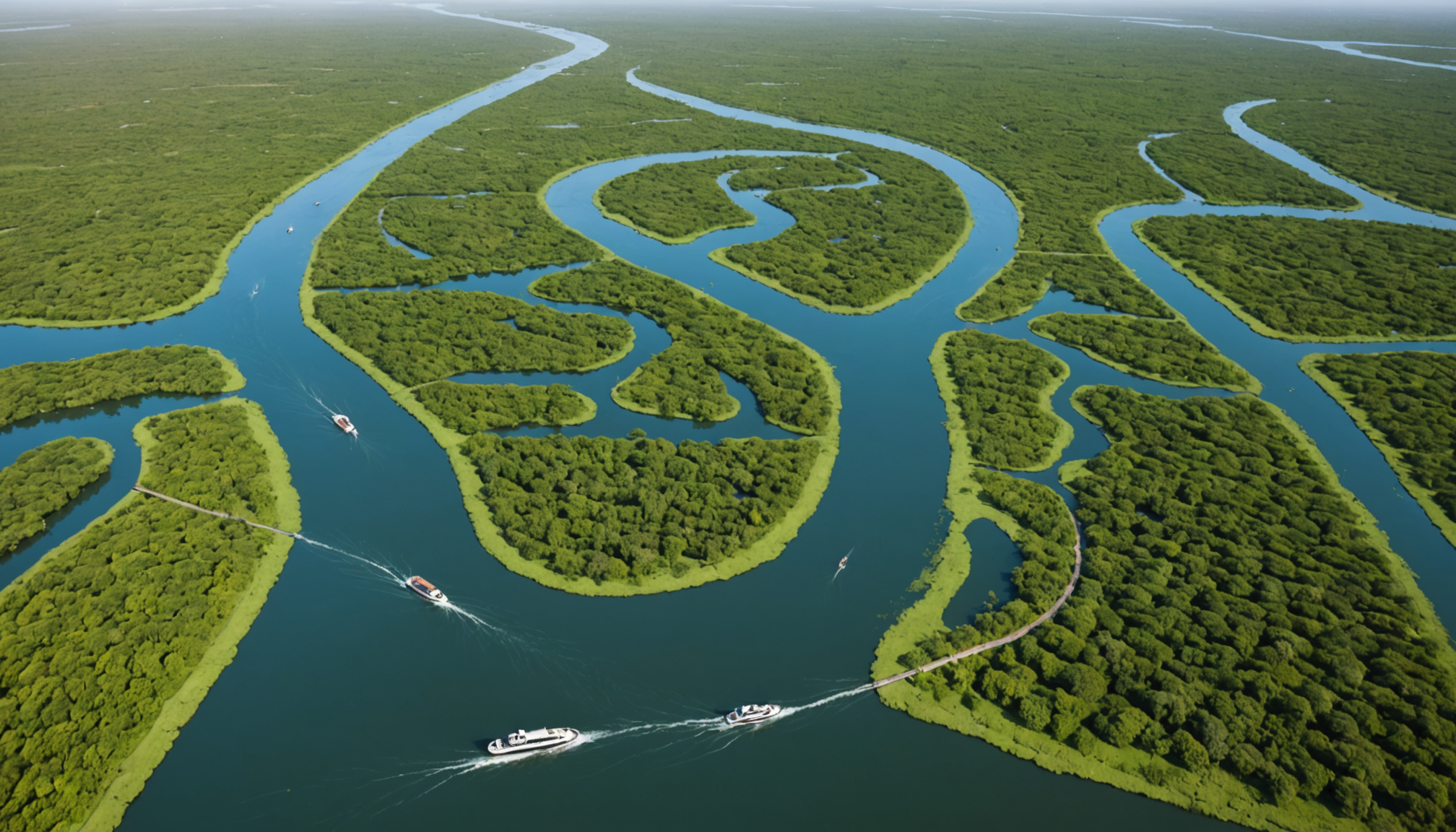 découvrez le delta du tigre, un réseau unique de canaux et d'îles abritant une biodiversité exceptionnelle. partez à la rencontre de ses refuges naturels, véritables havres de paix pour une faune et une flore remarquables.